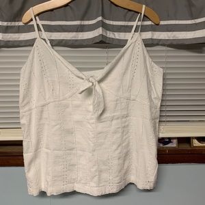 Old navy eyelet tank top